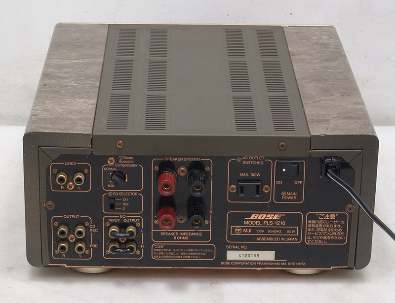 BOSE PLS-1210&BOSE 121